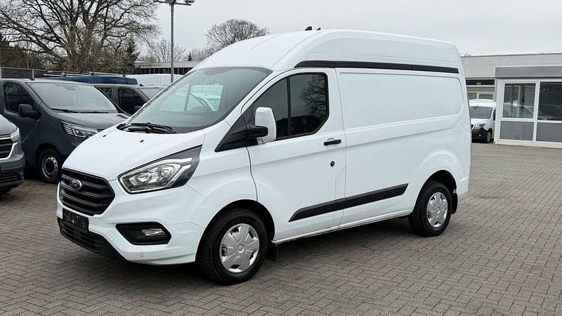 Gebraucht Ford Transit Custom Trend 131 PS (96 kW) 2021 Weiß Van / Kleinbus