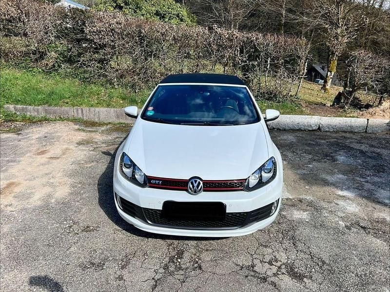 Gebraucht VW Golf Cabriolet GTI 211 PS (155 kW) 2013 Weiß Cabrio