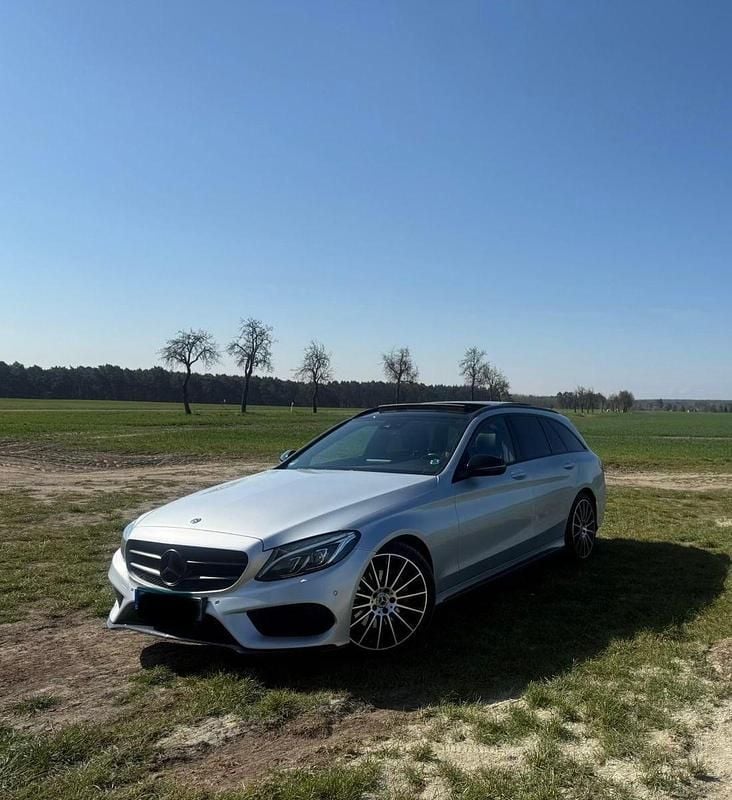 Gebraucht Mercedes C220 170 PS (125 kW) 2018 Silber Kombi