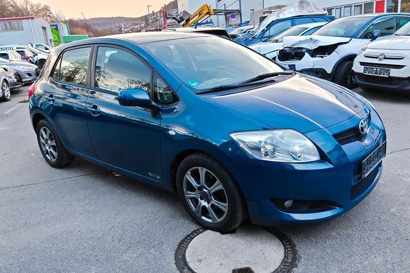 Gebraucht Toyota Auris Sol 126 PS (92 kW) 2008 Blau Kleinwagen