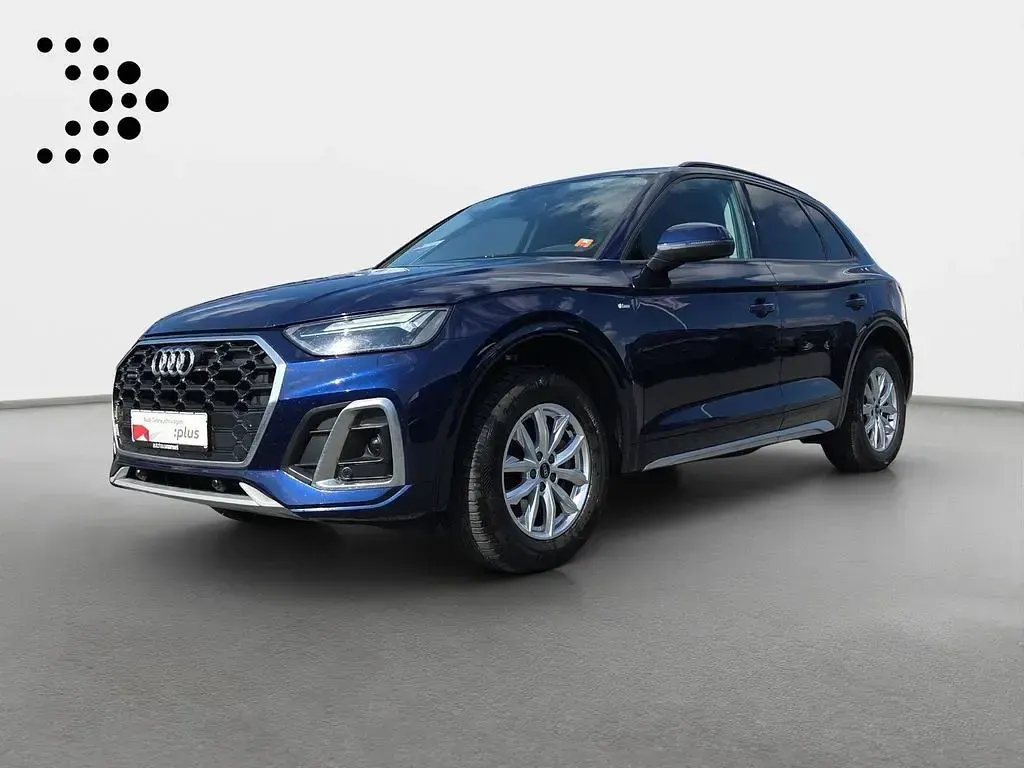 Second-hand Audi Q5 S-Line 204 CP (150 kW) 2023 Albastru SUV