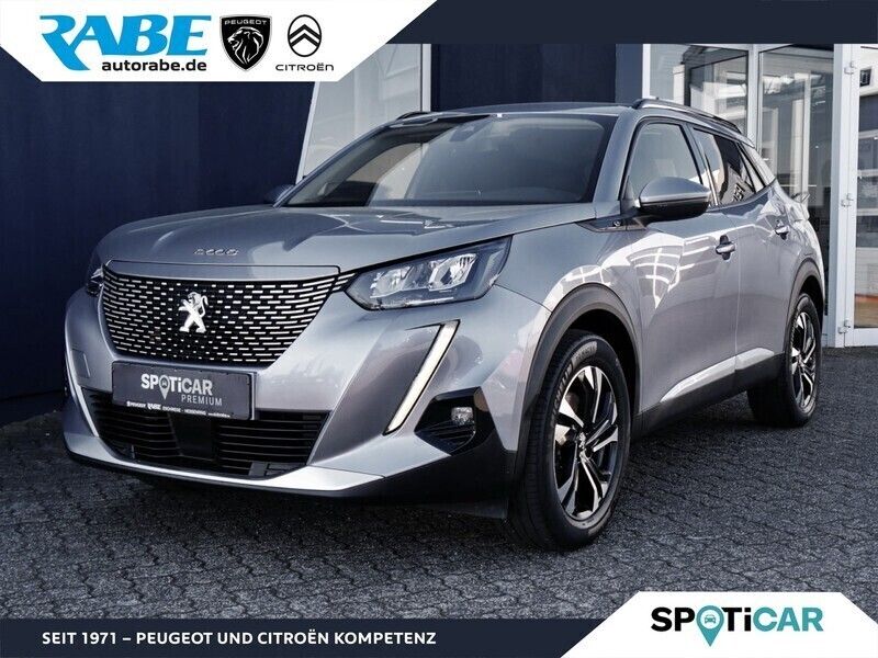 Silber Gebraucht 2021 Peugeot e-2008 Allure SUV | 17.449 € (Guter Preis) - Bild 1/4