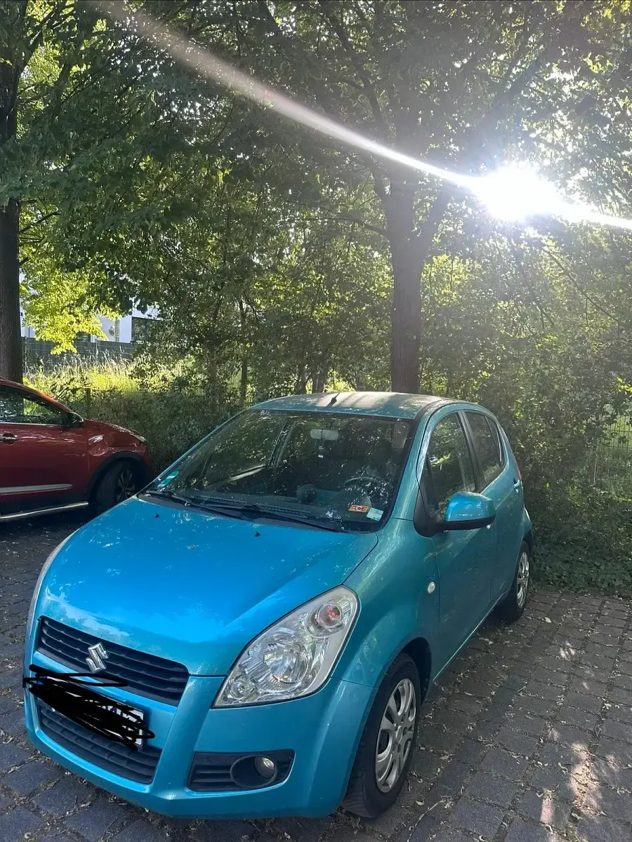 Gebraucht Suzuki Splash 86 PS (63 kW) 2008 Blau Kleinwagen