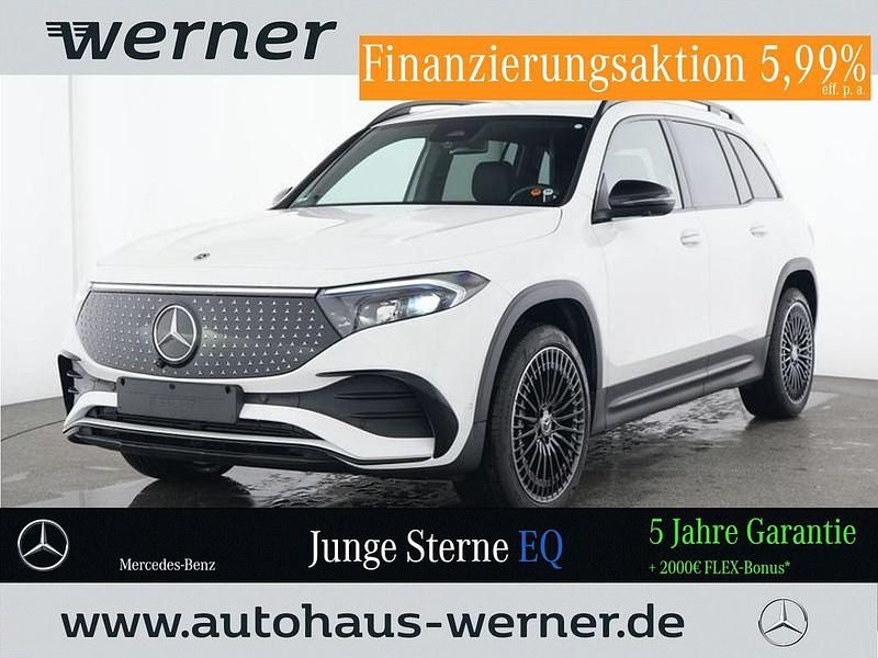 Unilack polarweiß Gebraucht 2024 Mercedes EQB300 AMG Line Premium SUV | 39.593 € (Guter Preis) - Bild 1/4