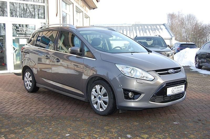 Gebraucht Ford Grand C-Max Titanium 125 PS (91 kW) 2013 Braun Van / Kleinbus