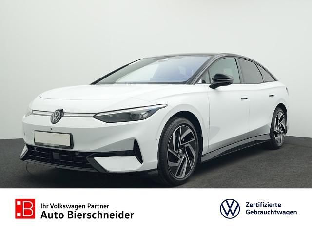 Weiss Gebraucht 2024 VW ID.7 IQ Drive Limousine | 47.750 € (Teuer) - Bild 1/3