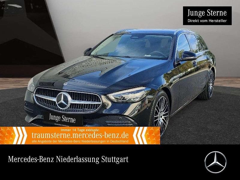 Obsidianschwarz Gebraucht 2024 Mercedes C200 Advanced Kombi | 37.490 € (Guter Preis) - Bild 1/3