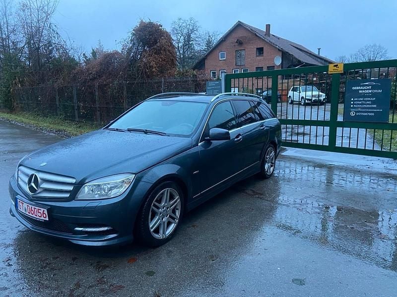 Grau Gebraucht 2011 Mercedes C350 AMG line Kombi | 9.500 € (Guter Preis) - Bild 1/4