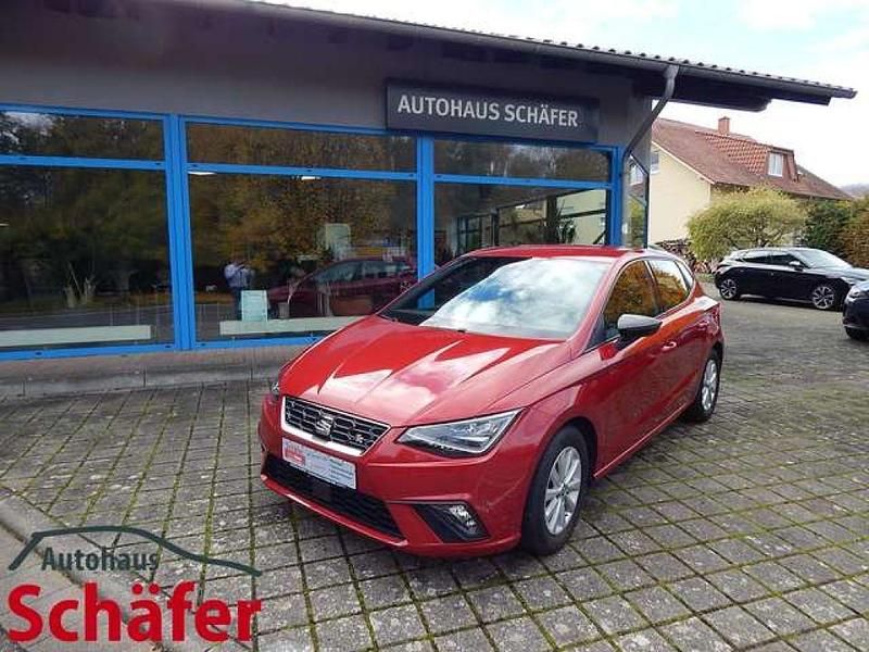 Rot (metallic) Gebraucht 2020 Seat Ibiza FR Kleinwagen | 13.490 € (Fairer Preis) - Bild 1/4