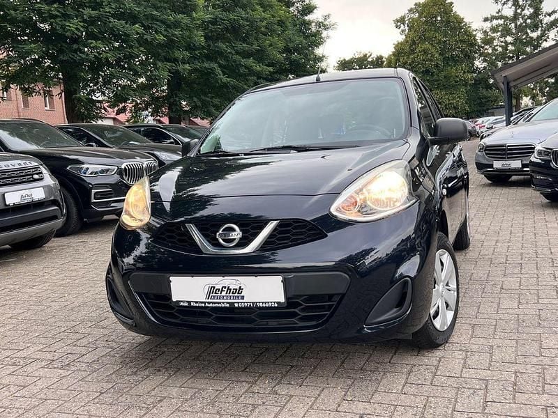 Schwarz Gebraucht 2017 Nissan Micra Visia Kleinwagen | 5.900 € (Fairer Preis) - Bild 1/4
