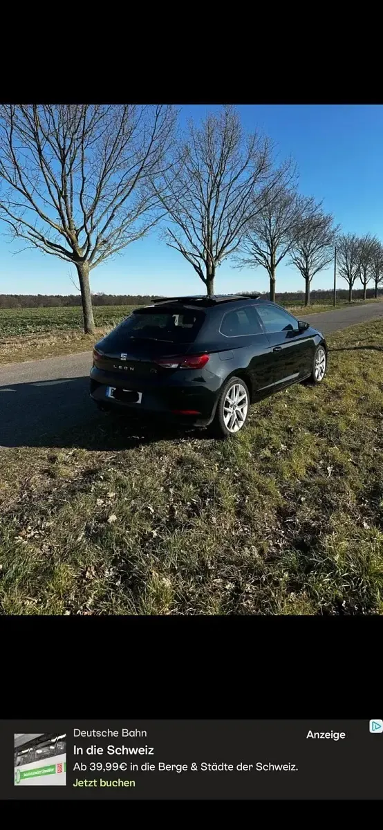 Usata Seat Leon FR 179 CV (131 kW) 2013 Nero Coupé