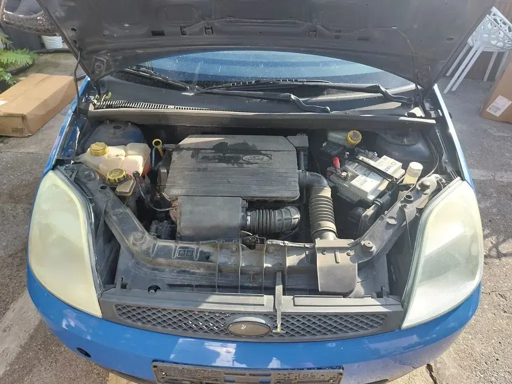 Gebraucht Ford Fiesta 60 PS (44 kW) 2003 Blau Kleinwagen