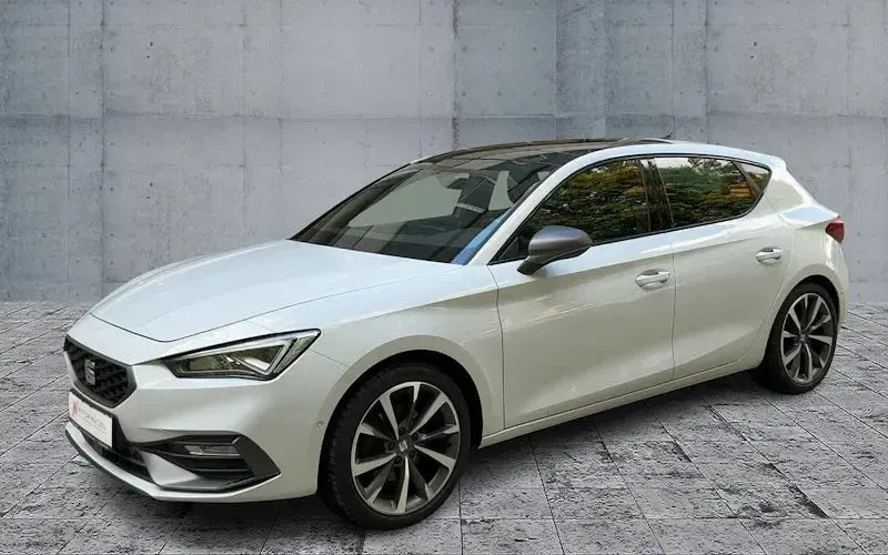 Gebraucht Seat Leon FR 150 PS (110 kW) 2021 Weiß Limousine