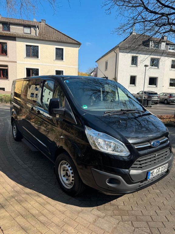 Schwarz Gebraucht 2013 Ford Tourneo Custom Van / Kleinbus | 17.300 € (Teuer) - Bild 1/4