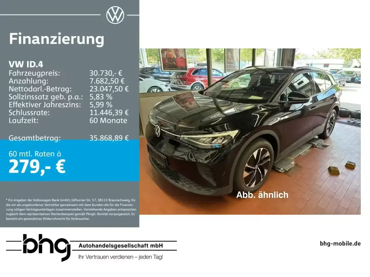 Gebraucht VW ID.4 Pure 125 kW (170 PS) 2024 SUV