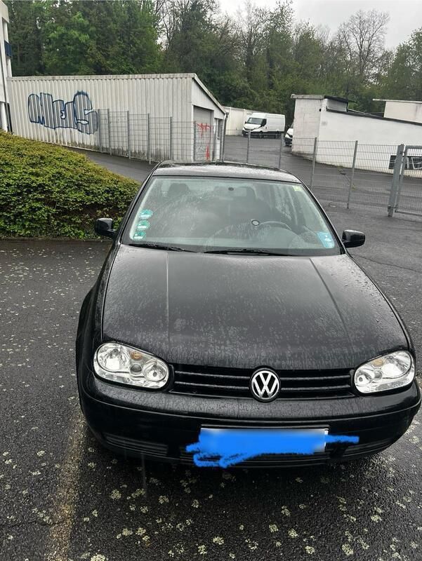 Schwarz Gebraucht 1998 VW Golf IV Limousine | 700 € (Superpreis) - Bild 1/4