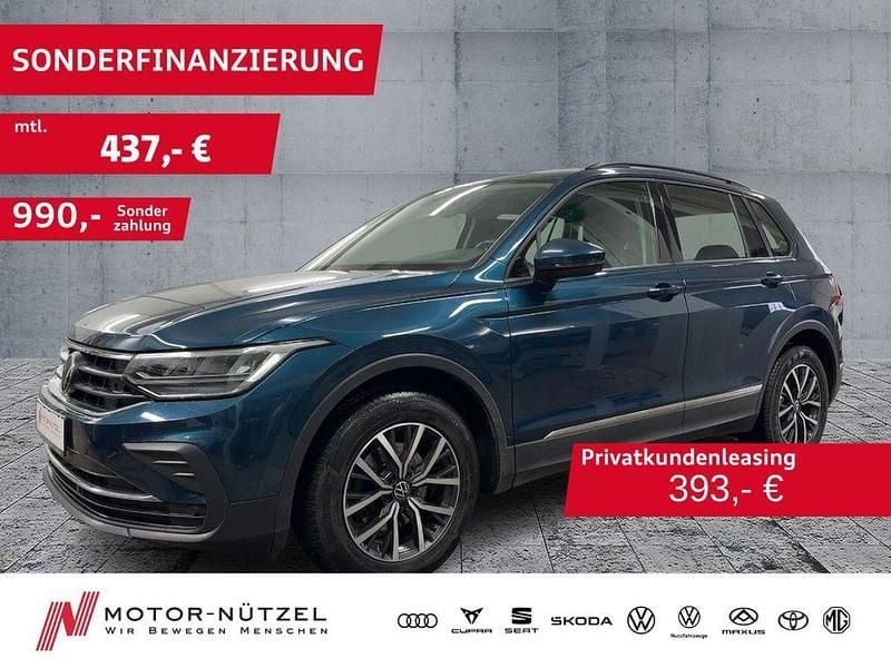 Gebraucht VW Tiguan Life 150 PS (110 kW) 2022 Blau SUV