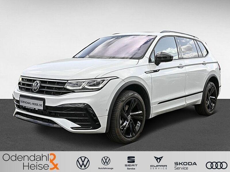 Oryxweiß perlmutteffekt Gebraucht 2024 VW Tiguan Allspace R-line SUV | 47.780 € (Teuer) - Bild 1/4