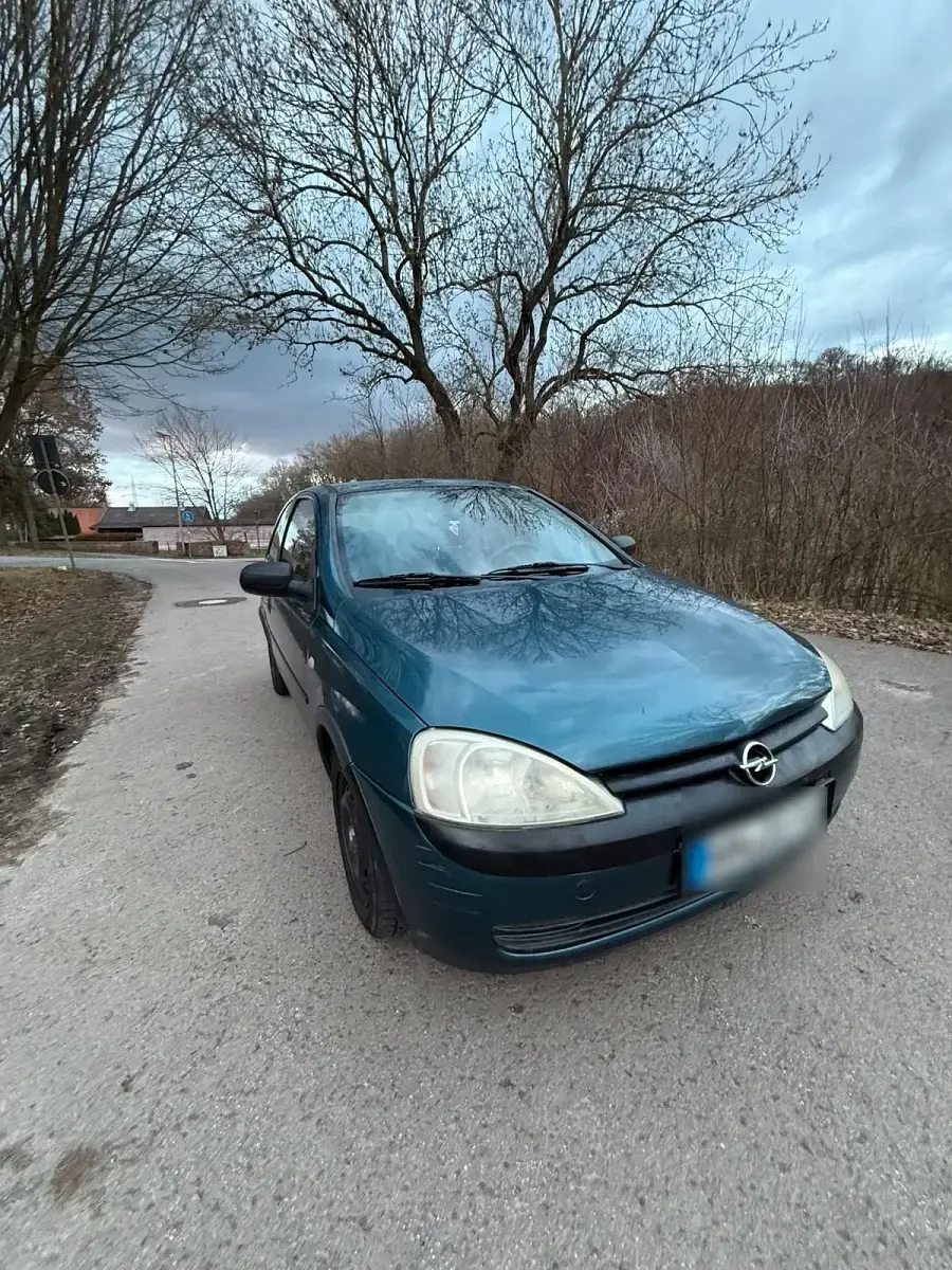 Gebraucht Opel Corsa 75 PS (55 kW) 2001 Blau Kleinwagen