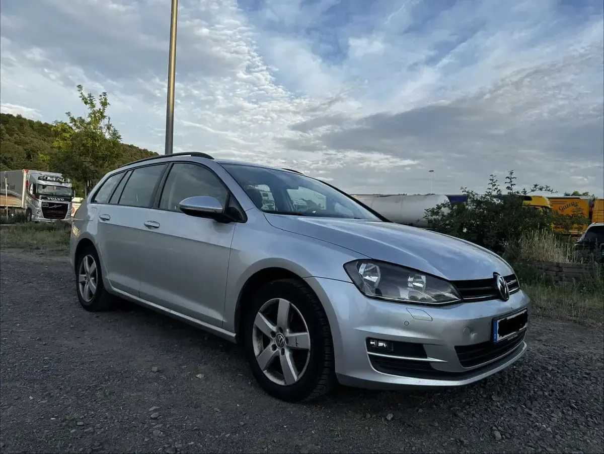 Gebraucht VW Golf VII Trendline 110 PS (80 kW) 2015 Grau Kombi