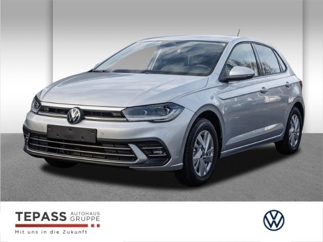 Silber Gebraucht 2022 VW Polo Style Kleinwagen | 25.880 € - Bild 1/4
