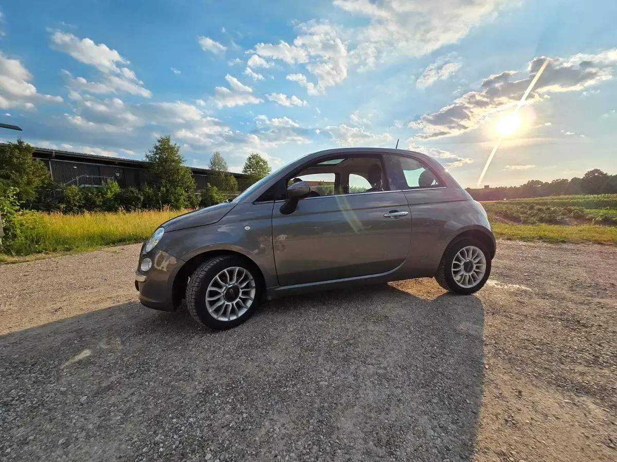 Gebraucht Fiat 500 Pop 69 PS (50 kW) 2014 Grau Kleinwagen