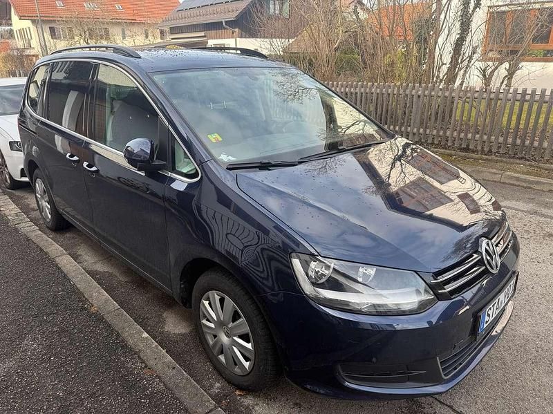 Gebraucht VW Sharan 140 PS (102 kW) 2012 Blau Van / Kleinbus