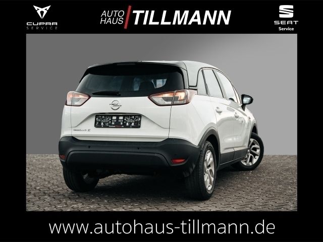 Gebraucht Opel Crossland Edition 82 PS (60 kW) 2017 Weiß SUV