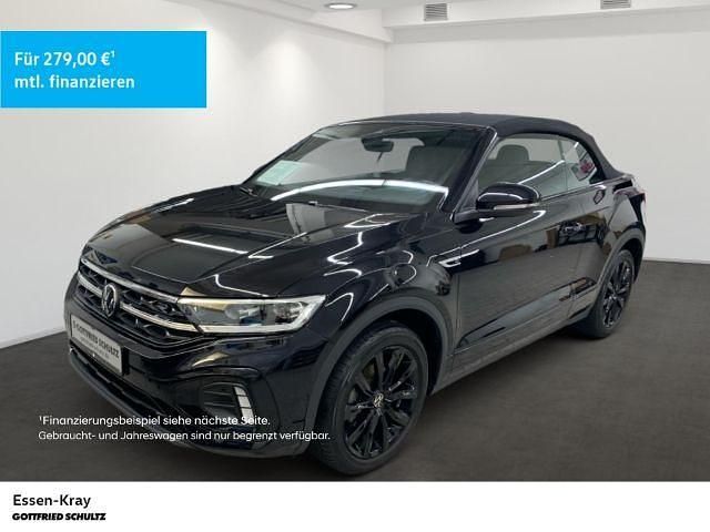 Schwarz Gebraucht 2023 VW T-Roc Cabriolet Pro Cabrio | 32.450 € (Fairer Preis) - Bild 1/4