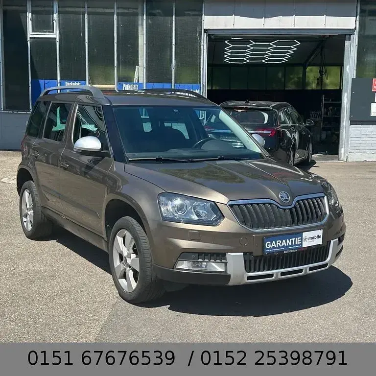 Gebraucht Skoda Yeti Elegance 110 PS (80 kW) 2014 Braun SUV