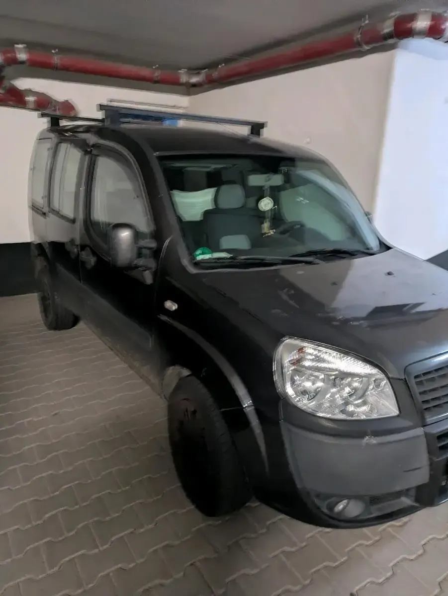 Gebraucht Fiat Doblò 80 PS (58 kW) 2007 Grau Van / Kleinbus
