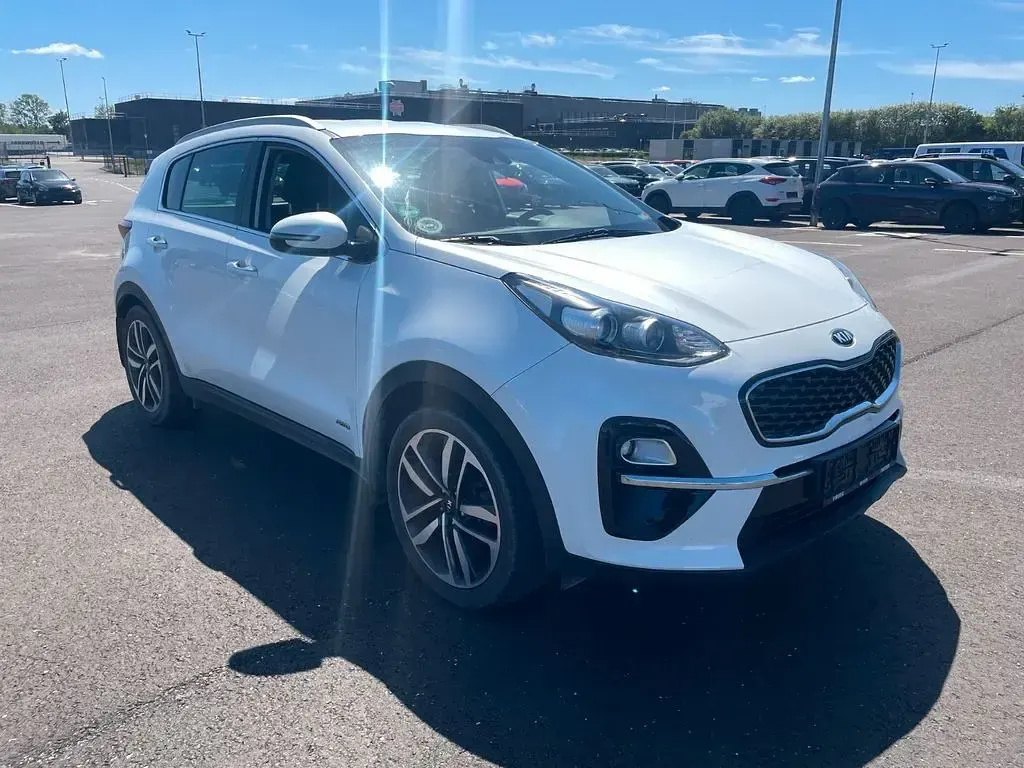 Gebraucht Kia Sportage 185 PS (136 kW) 2019 Weiß SUV