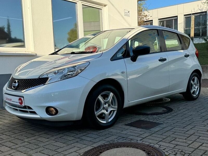 Gebraucht Nissan Note Visia 80 PS (58 kW) 2015 Weiß Van / Kleinbus