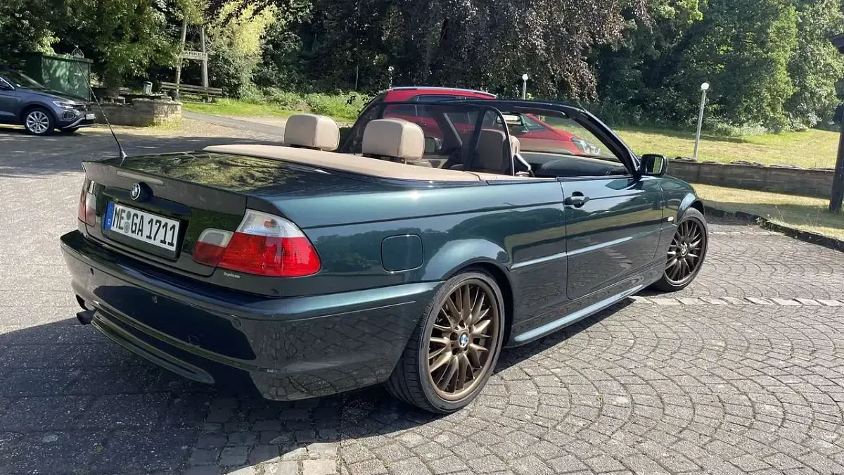 Gebraucht BMW 318 Cabriolet M Sport 143 PS (105 kW) 2003 Grün Cabrio