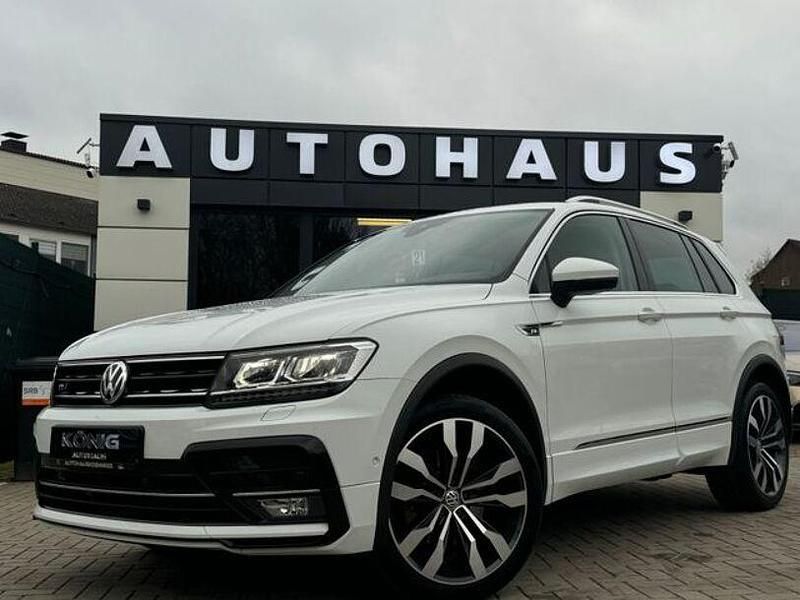 Weiß Gebraucht 2018 VW Tiguan R-line SUV | 26.450 € (Superpreis) - Bild 1/4