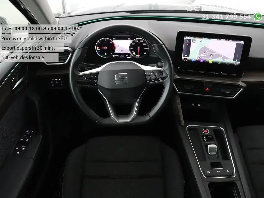 Gebraucht Seat Leon FR 150 PS (110 kW) 2022 Schwarz Limousine