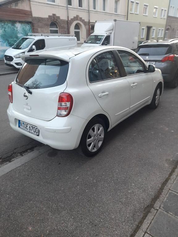 Gebraucht Nissan Micra S 98 PS (72 kW) 2011 Weiß Kleinwagen