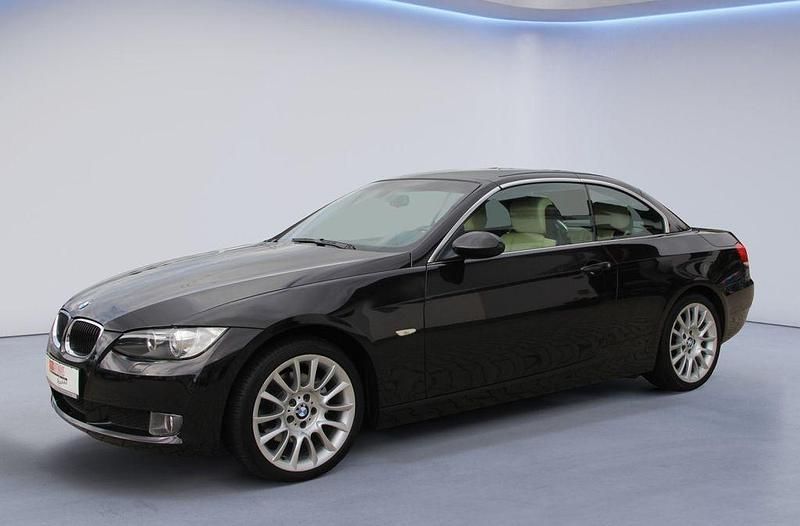 Schwarz Gebraucht 2007 BMW 320 Cabriolet Cabrio | 11.490 € (Etwas zu teuer) - Bild 1/4
