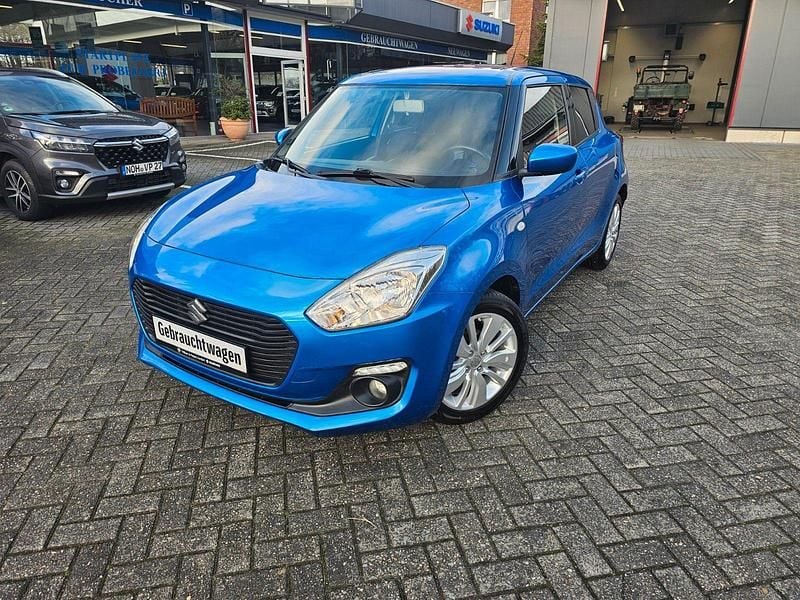 Blau Gebraucht 2019 Suzuki Swift Comfort Kleinwagen | 10.690 € (Fairer Preis) - Bild 1/4