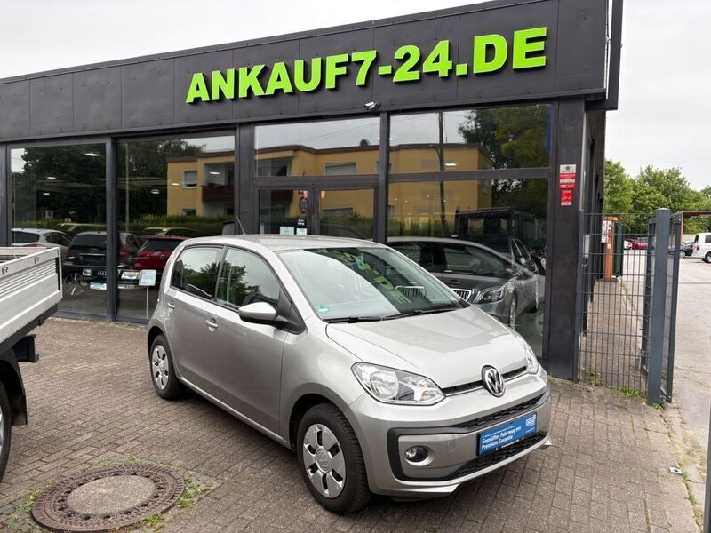 Dark silver metallic (metallic) Gebraucht 2019 VW up! Kleinwagen | 10.490 € (Guter Preis) - Bild 1/4
