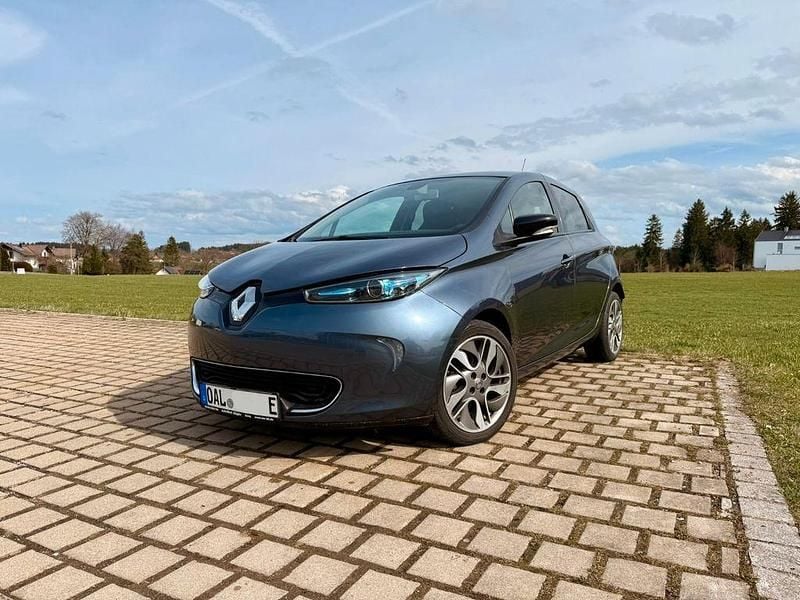 Gebraucht Renault Zoe Intens 67 kW (92 PS) 2018 Blau Kleinwagen