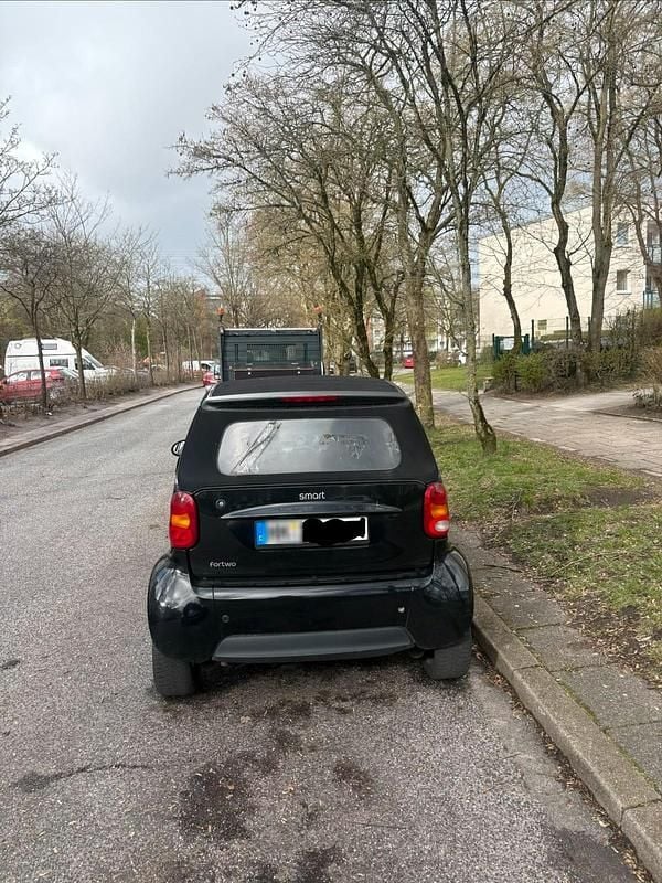 Gebraucht Smart ForTwo Cabrio 61 PS (44 kW) 2005 Schwarz Cabrio