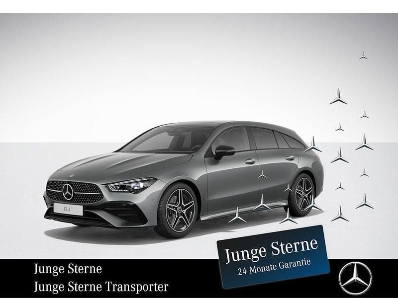 Grau Gebraucht 2024 Mercedes CLA200 Shooting Brake AMG Kombi | 39.777 € (Teuer) - Bild 1/4