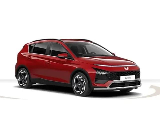 Gebraucht Hyundai Bayon Trend 101 PS (74 kW) 2023 Dragon red / met SUV