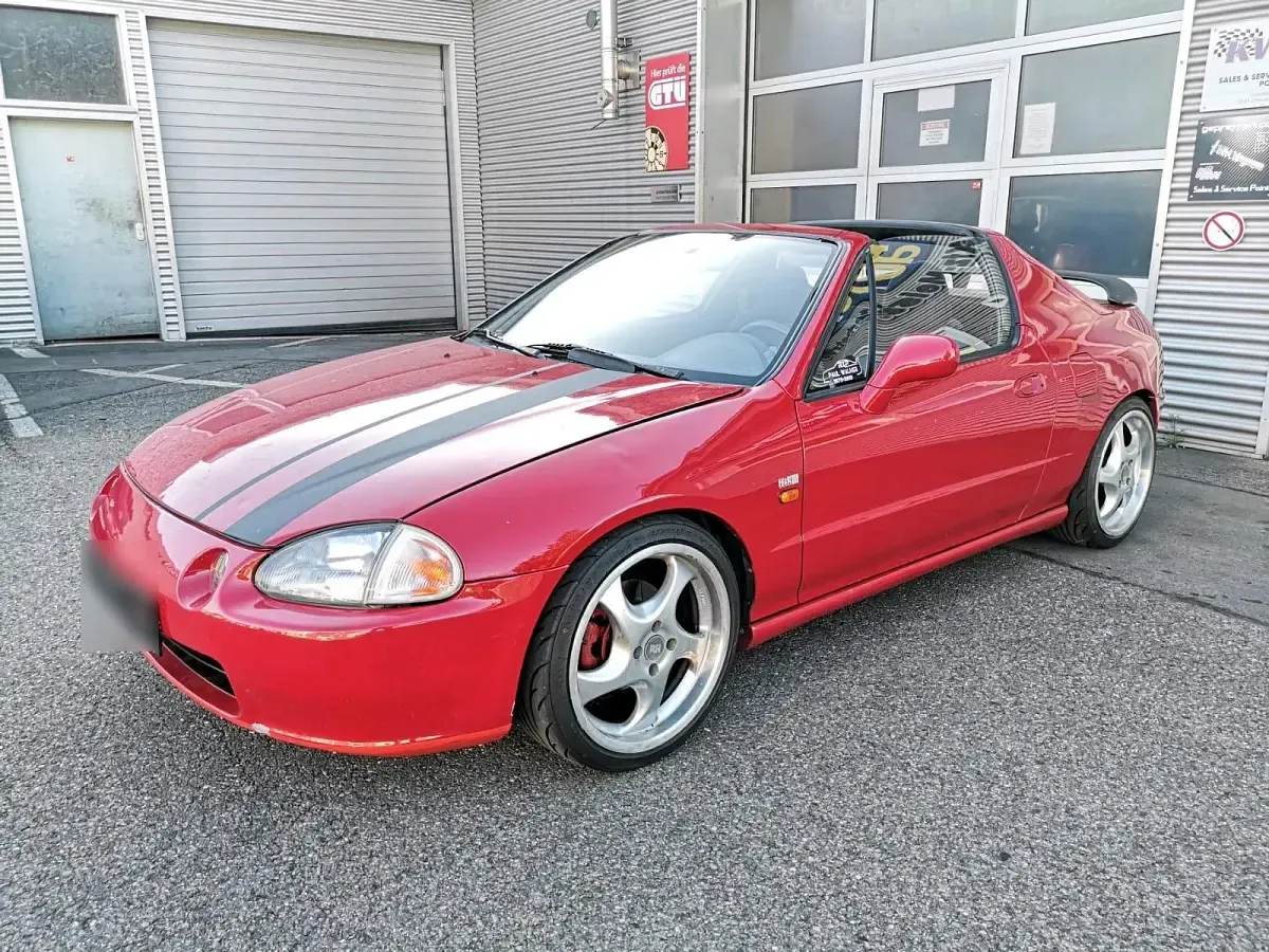 Gebraucht Honda CR-X 125 PS (91 kW) 1992 Rot Cabrio