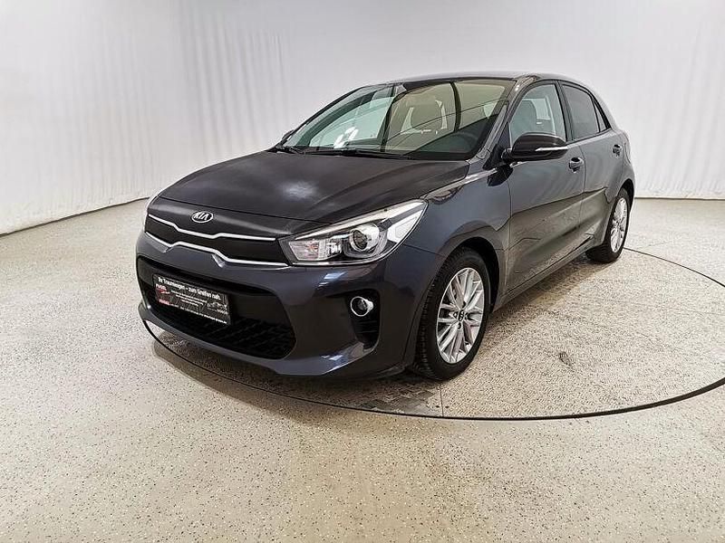 Gebraucht Kia Rio DREAM-TEAM Edition 84 PS (61 kW) 2017 (abt) graphite met. Kleinwagen