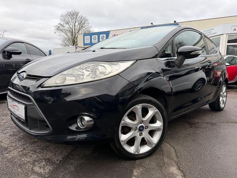 Gebraucht Ford Fiesta Titanium 97 PS (71 kW) 2009 Schwarz Kleinwagen