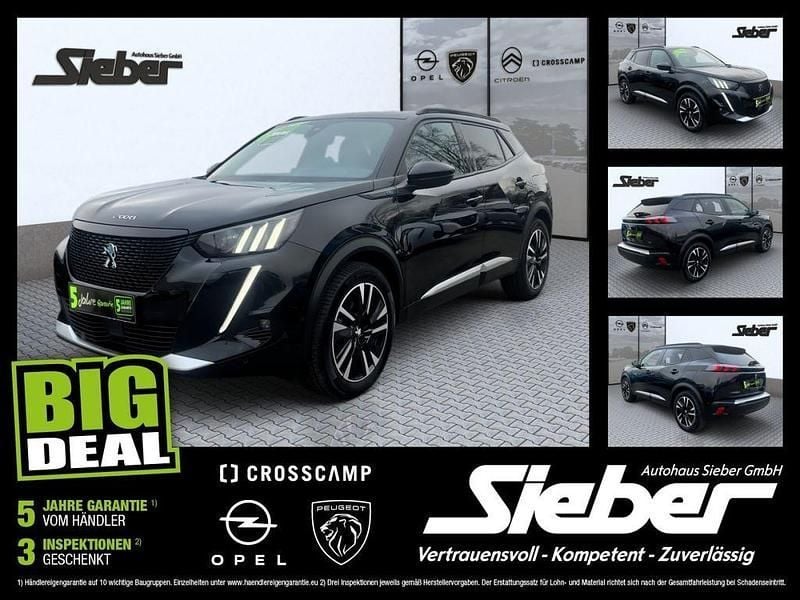 Onyx schwarz Gebraucht 2020 Peugeot e-2008 GT SUV | 16.990 € (Guter Preis) - Bild 1/4