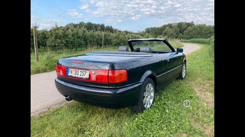 Schwarz Gebraucht 2000 Audi 80 Cabrio | 8.499 € (Teuer) - Bild 1/4
