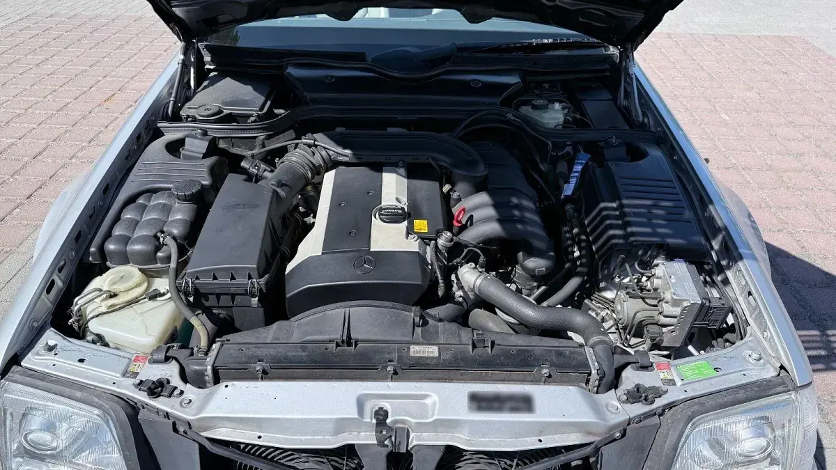 Gebraucht Mercedes SL320 231 PS (169 kW) 1997 Silber Cabrio